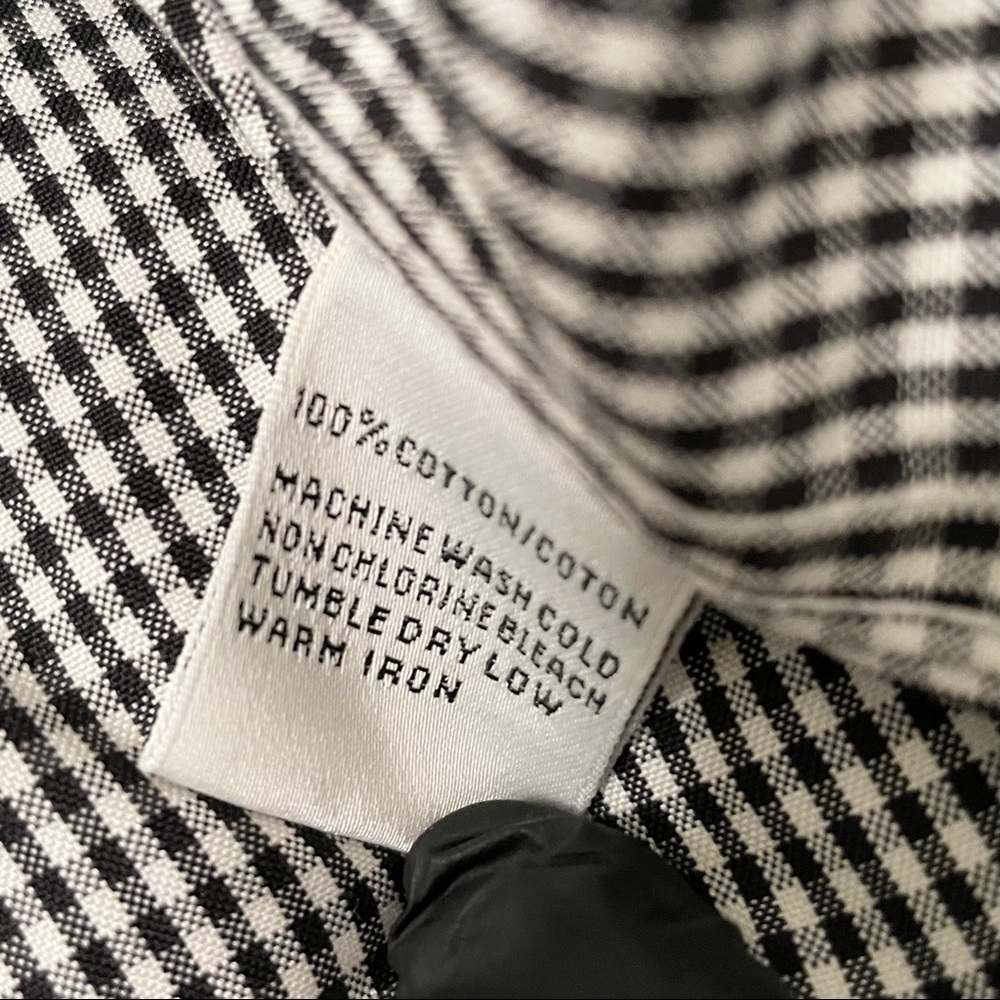 Talbots Wrinkle Resistant Gingham Button Down - image 6